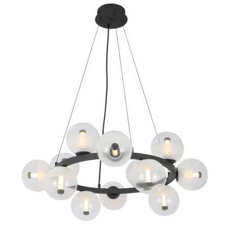 Люстра подвесная Alfa Light F1824-02 600*600*280+1500mm LED/13W/3000K