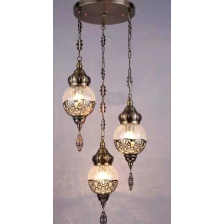 Люстра подвесная Alfa Light F1524-07 AB