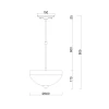 Потолочный светильник MyFar Biene MR1525-3C Потолочный светильник MyFar Biene MR1525-3C