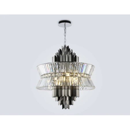 Подвесная люстра с хрусталем Ambrella light High Light LH41026
