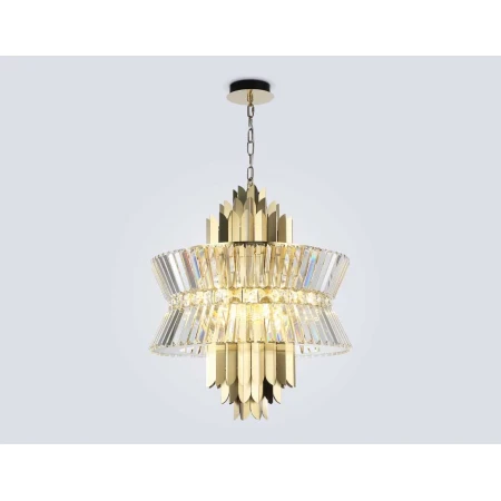 Подвесная люстра с хрусталем Ambrella light High Light LH41017