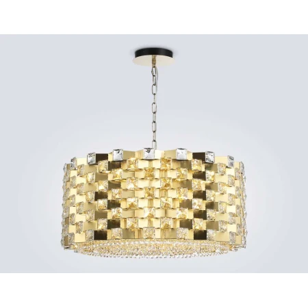 Подвесная люстра с хрусталем Ambrella light High Light LH41009