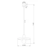 Подвесной светильник TK Lighting 10954 Sila Brick Sabia Подвесной светильник TK Lighting 10954 Sila Brick Sabia