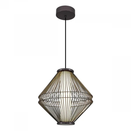 Светильник подвесной Alfa Light F3024-13 BLACK CHROME