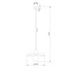Подвесной светильник TK Lighting 10749 Sila Green Brick Подвесной светильник TK Lighting 10749 Sila Green Brick