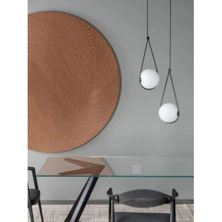 Светильник подвесной Alfa Light F3224-63 D200 200MM Milky glass E27*1