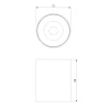 Потолочный светодиодный светильник Elektrostandard Primo 25116/LED a069414 Потолочный светодиодный светильник Elektrostandard Primo 25116/LED a069414
