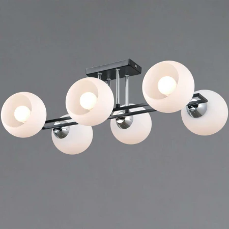 Светильник потолочный Illumico IL0791-6CSQ-25 BK CR TRENTO