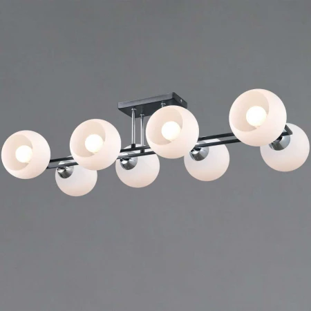 Светильник потолочный Illumico IL0791-8CSQ-25 BK CR TRENTO