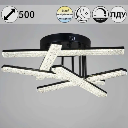 Светильник потолочный Reluce 03749-3.3-05C BK