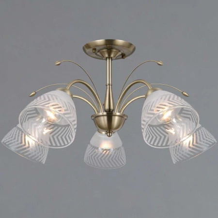 Светильник потолочный Illumico IL0594-5CSQ-25 AB AREZZO