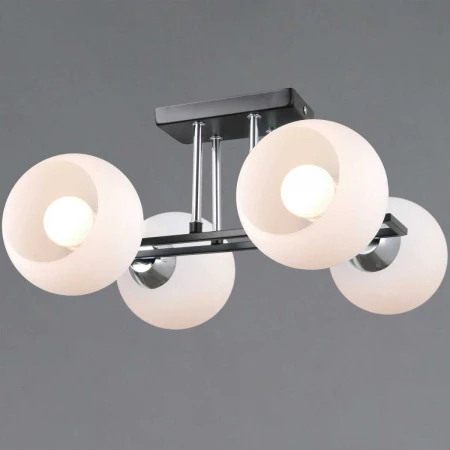 Светильник потолочный Illumico IL0791-4CSQ-25 BK CR TRENTO