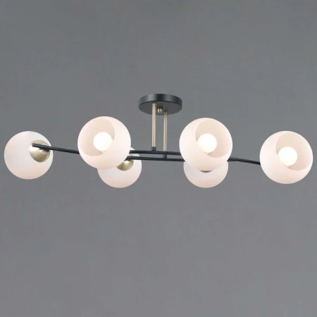 Светильник потолочный Illumico IL0798-6CSQ-25 BK AB TRENTO