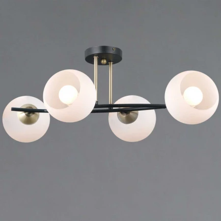 Светильник потолочный Illumico IL0798-4CSQ-25 BK AB TRENTO