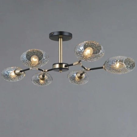 Светильник потолочный Illumico IL0272-6CSQ-25 BK AB TRENTO