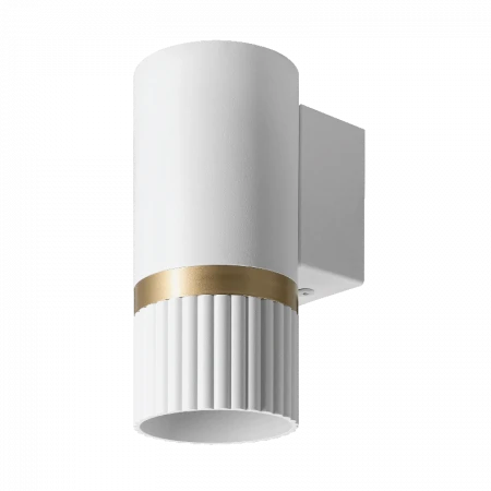 Светильник WOLTA WSL-GU10/W19WG под лампу GU10 Белый / золотой DUO