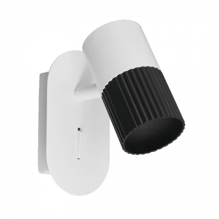 Светильник WOLTA WSL-GU10/W18BW под лампу GU10 Черный / белый DUO