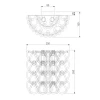 Настенный светильник Bogates Cappio 380/2 a069358 Настенный светильник Bogates Cappio 380/2 a069358