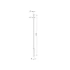 Настенный светодиодный светильник Elektrostandard Alto LED черный 4000K 40133/LED a069820