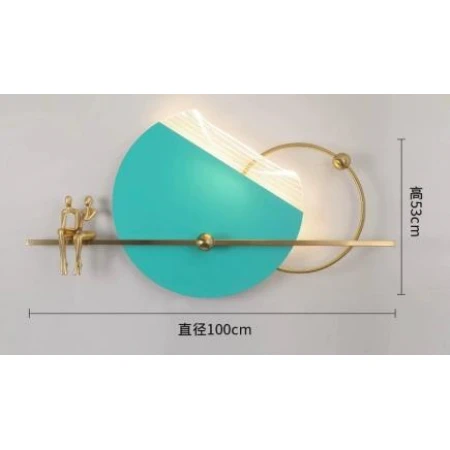 Бра Alfa Light F4324-28 L1000*H530 green