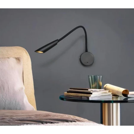 Бра Alfa Light F3024-37 BLACK