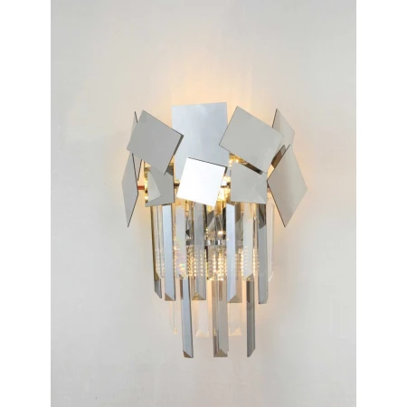 Бра Alfa Light F4024-10 B250*320mm CH E14*3