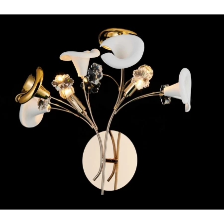 Бра Alfa Light F2924-02 390*390*160 E14*2 GD