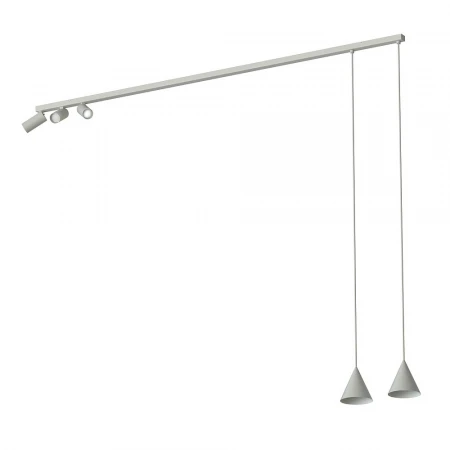 Накладной светильник спот Nowodvorski Fourty Surface V Silk Gray 11451