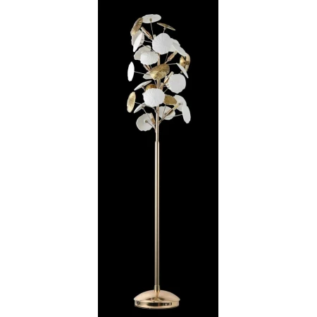 Торшер Alfa Light F2924-12 Φ390*1640 E14*9 GD