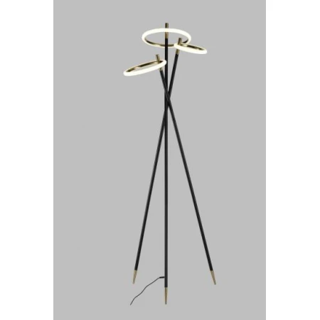 Торшер Alfa Light F3924-60 black+gol d 44W 60*H170