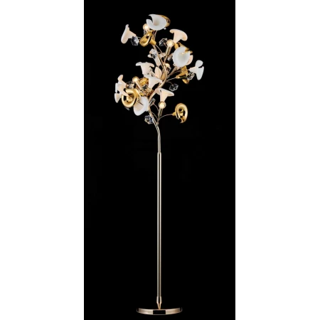 Торшер Alfa Light F2924-01 D550*1670 E14*7 GD