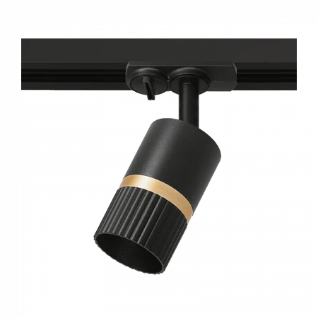 Трековый светильник WOLTA WTL-GU10/19BG под лампу GU10 Черный / золотой DUO