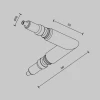 L-образный коннектор Maytoni Technical CA006EC-B