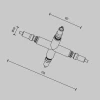 Ввод питания Maytoni Technical CA008TX-B