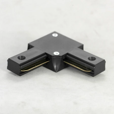 Коннектор Lussole LGO 10325 угловой коннектор черный