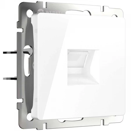 Розетка Ethernet RJ-45 cat. 6A экранированная (белый) W5120101/ a069683