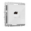 Розетка Ethernet RJ-45 cat. 6A экранированная (белый) W5120101/ a069683 Розетка Ethernet RJ-45 cat. 6A экранированная (белый) W5120101/ a069683