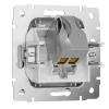 Розетка Ethernet RJ-45 cat. 6A экранированная (белый матовый) W5120001/ a069684 Розетка Ethernet RJ-45 cat. 6A экранированная (белый матовый) W5120001/ a069684