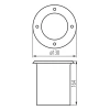 Грунтовый светильник Kanlux BERG AD-7O 36430 Грунтовый светильник Kanlux BERG AD-7O 36430