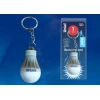 Фонарь-брелок светодиодный «Яркая» Uniel Standard Mini от батареек 55х30 S-KL023-T Grey UL-00004092 Фонарь-брелок светодиодный «Яркая» Uniel Standard Mini от батареек 55х30 S-KL023-T Grey UL-00004092