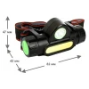 Налобный светодиодный фонарь Ultraflash Headlite аккумуляторный 82х47 150 лм E1340 14268 Налобный светодиодный фонарь Ultraflash Headlite аккумуляторный 82х47 150 лм E1340 14268