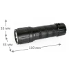 Ручной светодиодный фонарь Ultraflash Т от батареек 100х32 15 лм 7102-TH 11788 Ручной светодиодный фонарь Ultraflash Т от батареек 100х32 15 лм 7102-TH 11788