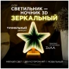 Светильник-ночник OGM Звезда NL-05 Светильник-ночник OGM Звезда NL-05