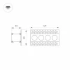 Встраиваемый светодиодный светильник Arlight MS-Orient-Built-Trimless-TC-S38x127-10W Day3000 031924 Встраиваемый светодиодный светильник Arlight MS-Orient-Built-Trimless-TC-S38x127-10W Day3000 031924