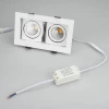 Встраиваемый светодиодный светильник Arlight CL-Kardan-S180x102-2x9W Warm 024127 Встраиваемый светодиодный светильник Arlight CL-Kardan-S180x102-2x9W Warm 024127