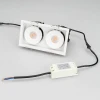 Встраиваемый светодиодный светильник Arlight CL-Simple-S148x80-2x9W Warm3000 026876 Встраиваемый светодиодный светильник Arlight CL-Simple-S148x80-2x9W Warm3000 026876