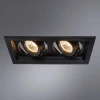 Встраиваемый светильник Arte Lamp Canis A6661PL-2BK Встраиваемый светильник Arte Lamp Canis A6661PL-2BK