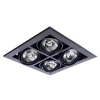 Встраиваемый светильник Arte Lamp Cardani A5930PL-4BK Встраиваемый светильник Arte Lamp Cardani A5930PL-4BK