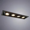 Встраиваемый светильник Arte Lamp Cardani Piccolo A5941PL-4BK Встраиваемый светильник Arte Lamp Cardani Piccolo A5941PL-4BK