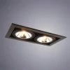 Встраиваемый светильник Arte Lamp Cardani Semplice A5949PL-2BK Встраиваемый светильник Arte Lamp Cardani Semplice A5949PL-2BK